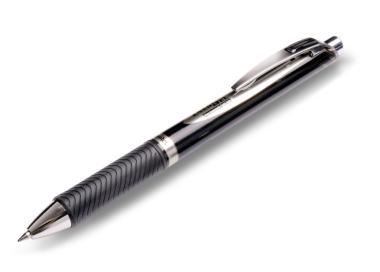 Pentel zselés rollertoll alkoholos, pigmentált tintával EnerGel 0,7 mm - fekete